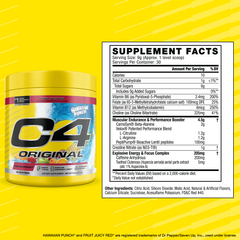C4 Sport® x Hawaiian Punch Pre-Workout