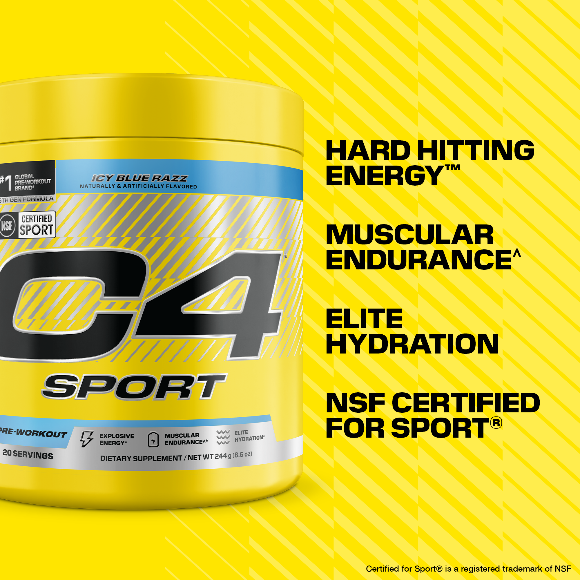 C4 Sport® Pre-Workout Frozen Bombsicle