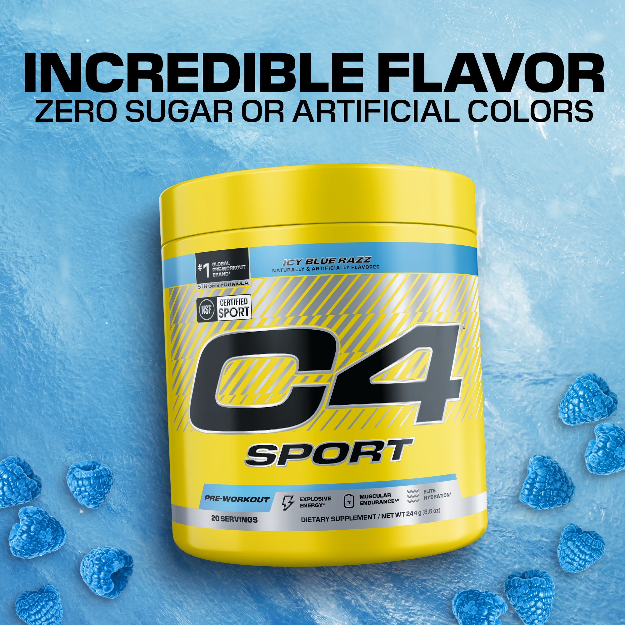 C4 Sport® Pre-Workout Frozen Bombsicle