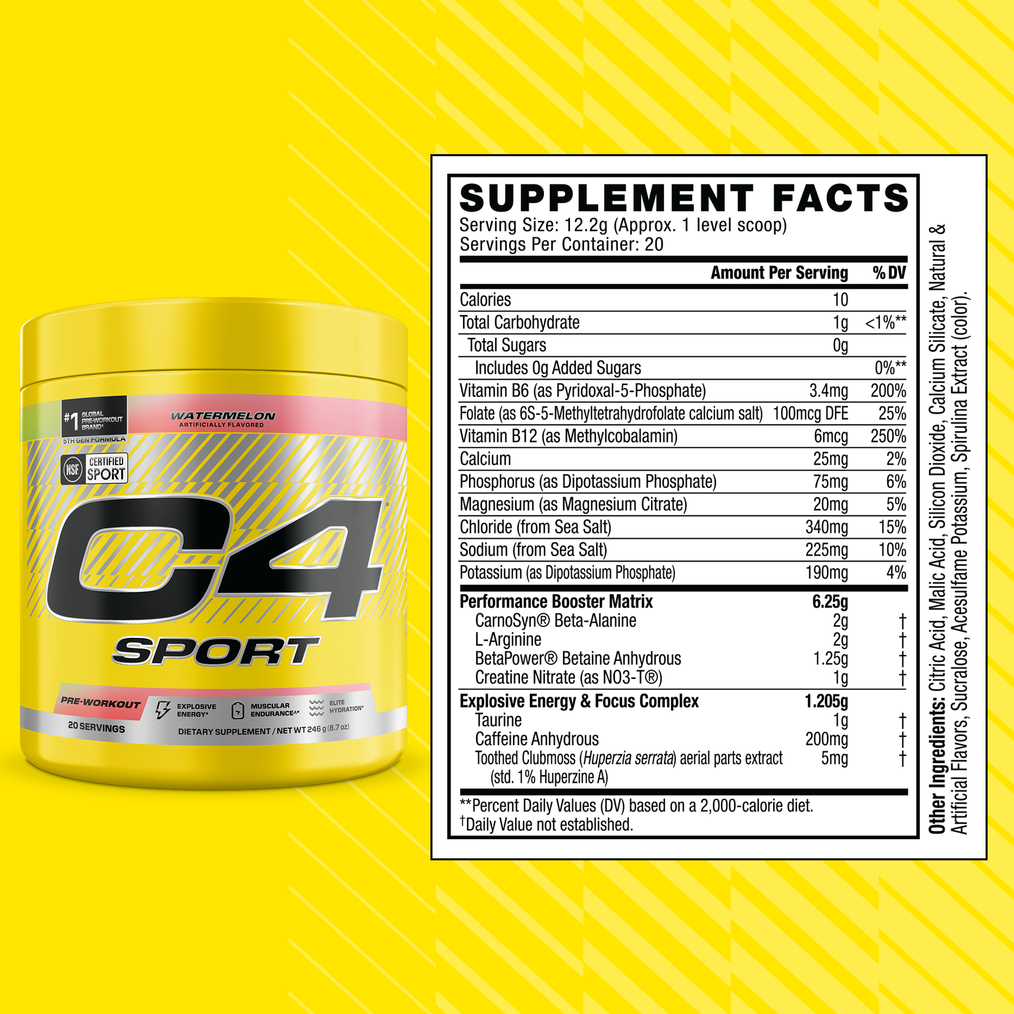 C4 Sport® Pre-Workout Frozen Bombsicle