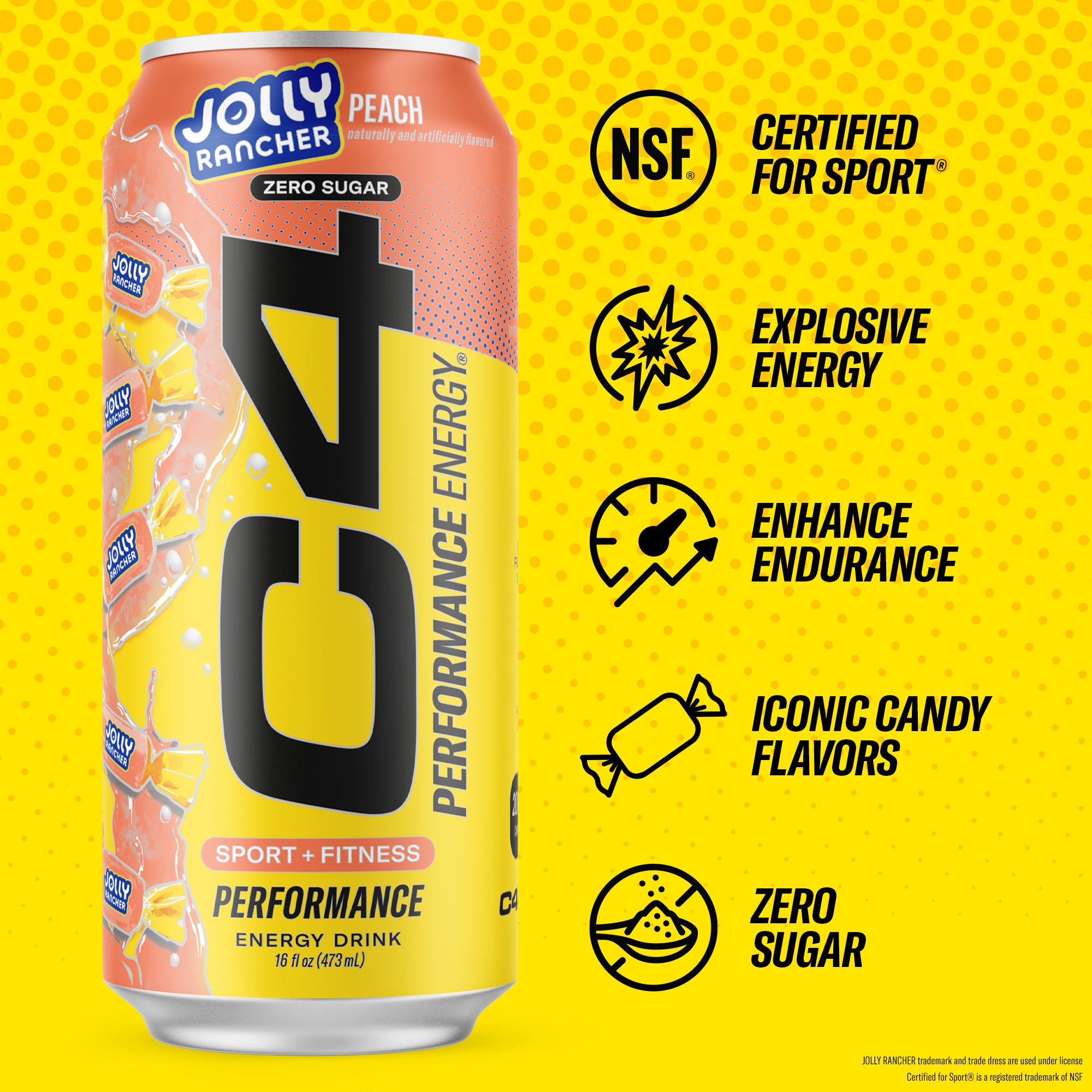 C4 Performance Energy® x JOLLY RANCHER Peach