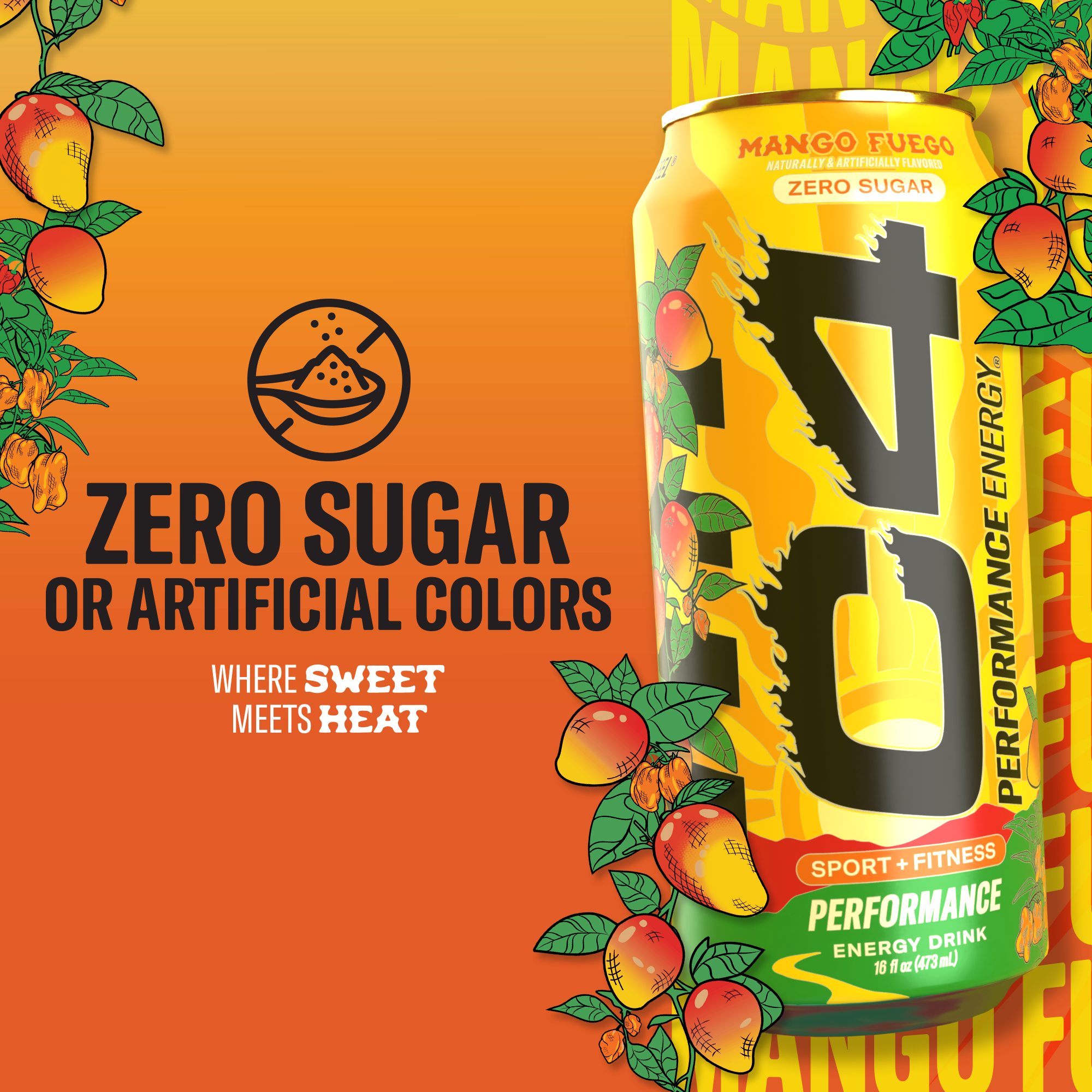 C4 Performance Energy® Mango Fuego