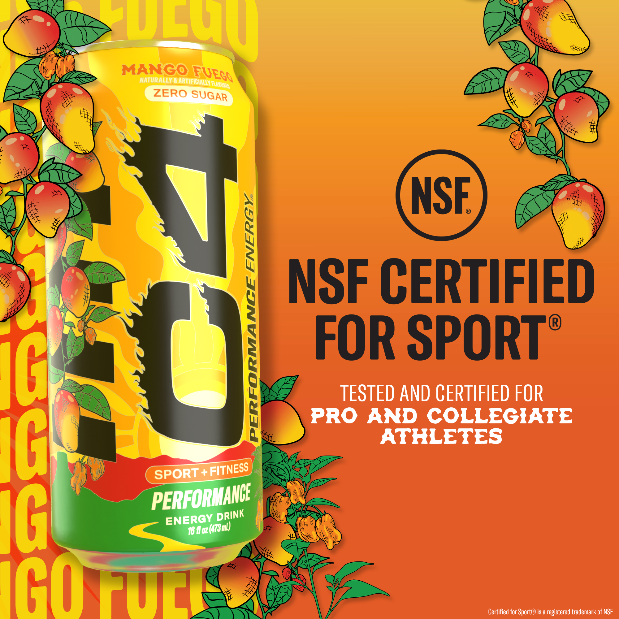 C4 Performance Energy® Mango Fuego