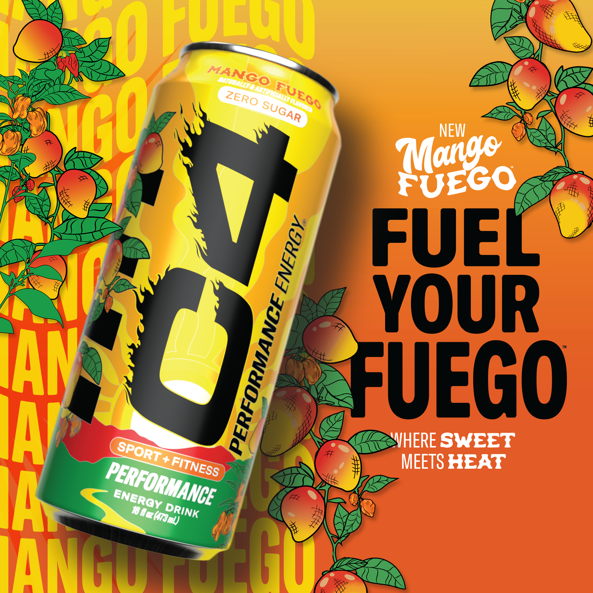 C4 Performance Energy® Mango Fuego