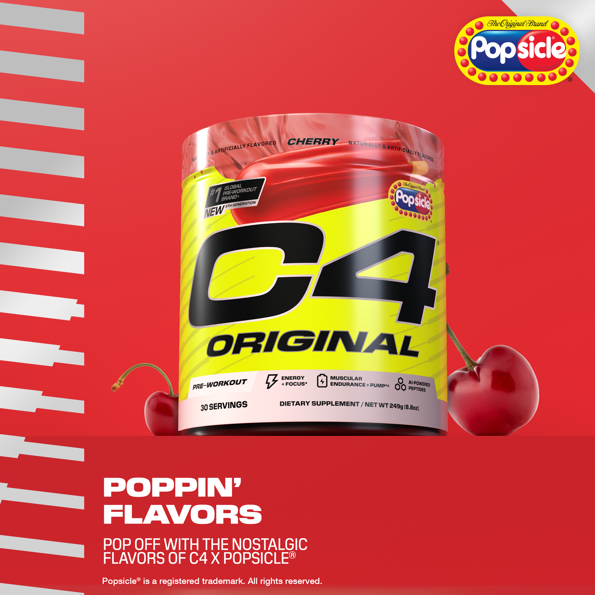 C4 Original x Popsicle Pre-Workout