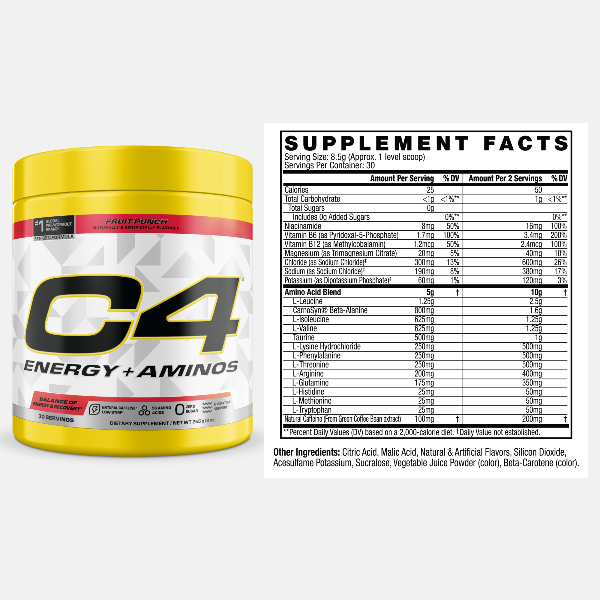 C4 Energy + Aminos