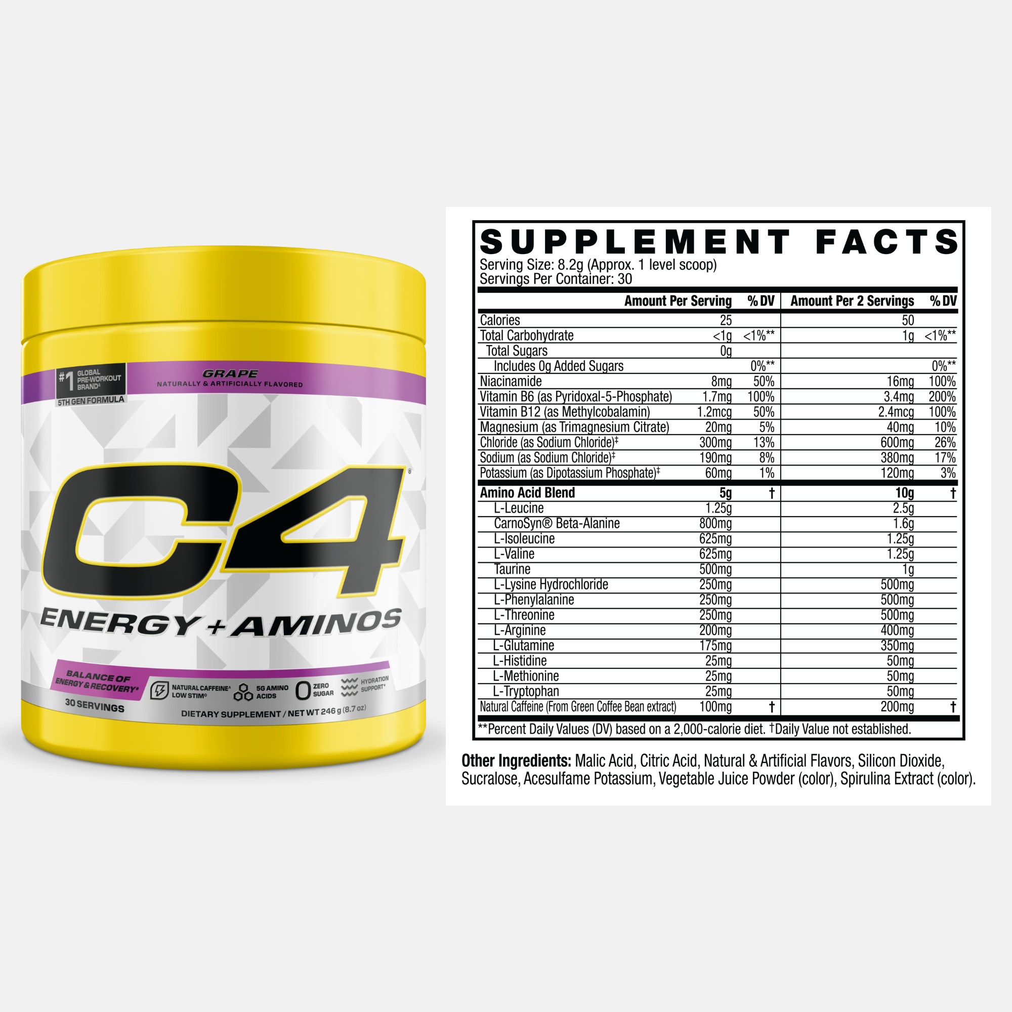 C4 Energy + Aminos