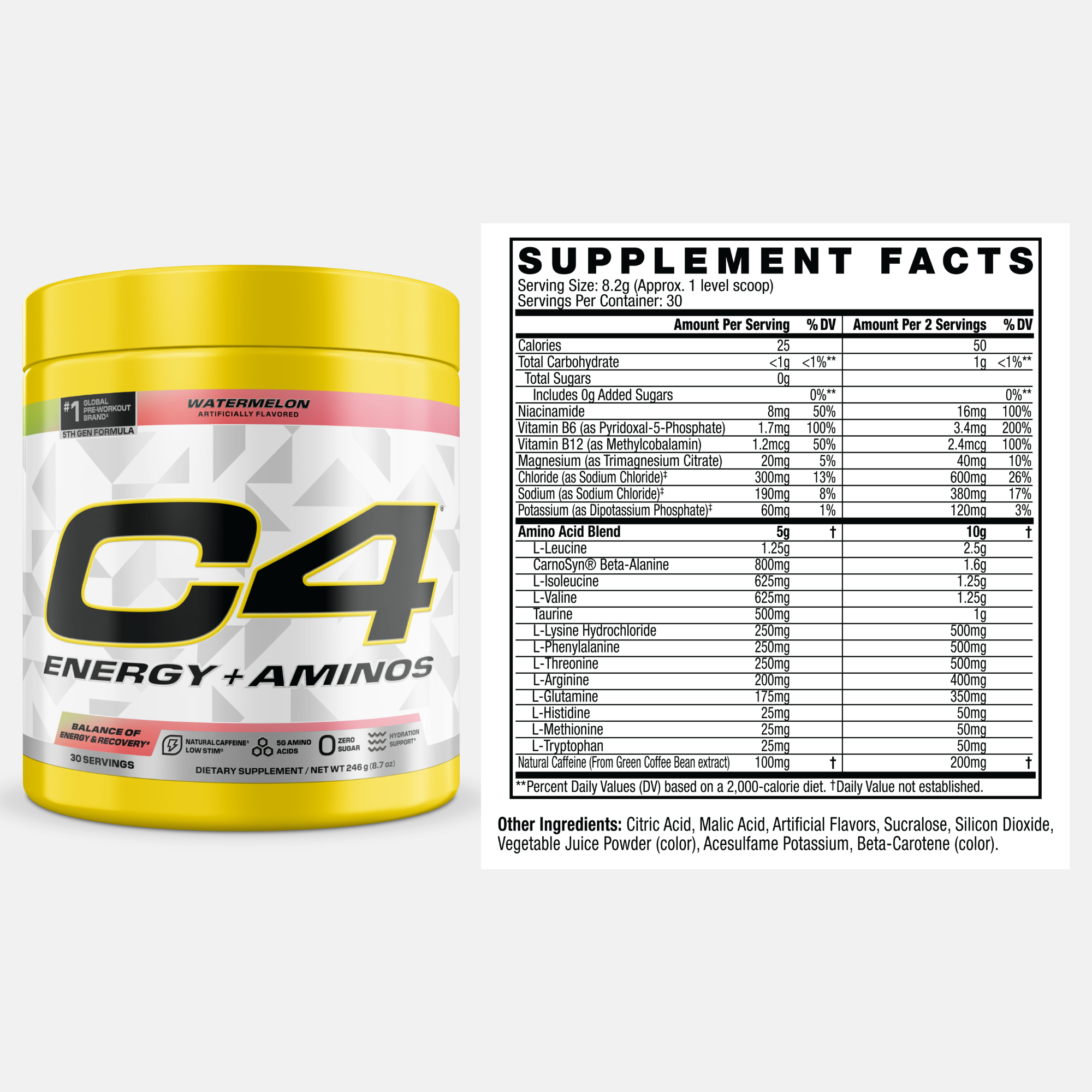 C4 Energy + Aminos