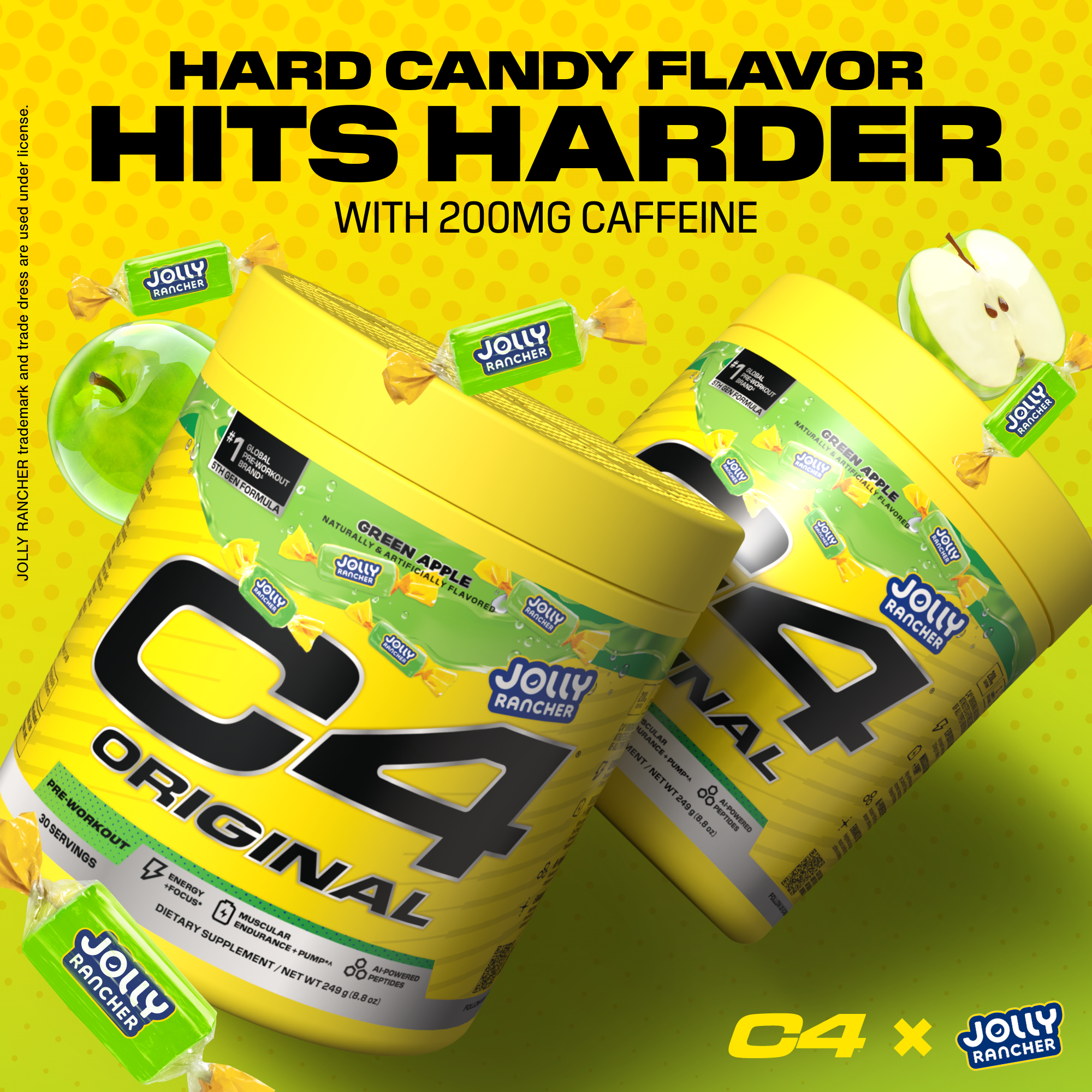 C4 Original x JOLLY RANCHER Pre-Workout