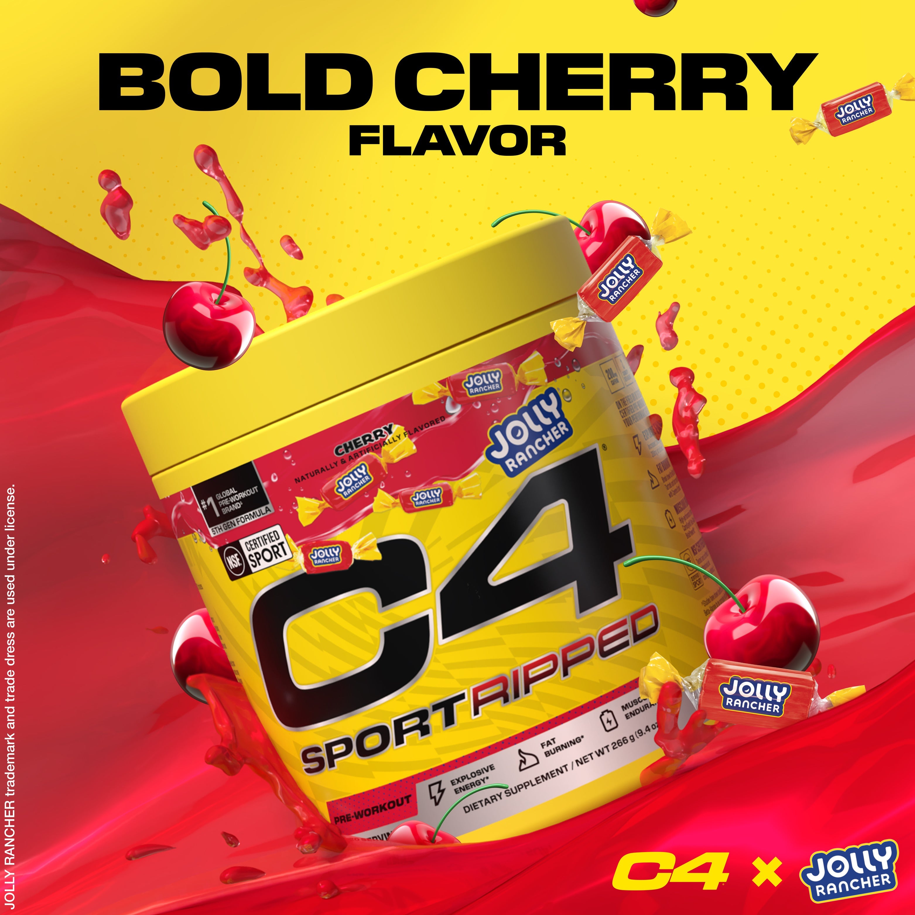 C4 Sport Ripped™ x JOLLY RANCHER Pre-Workout