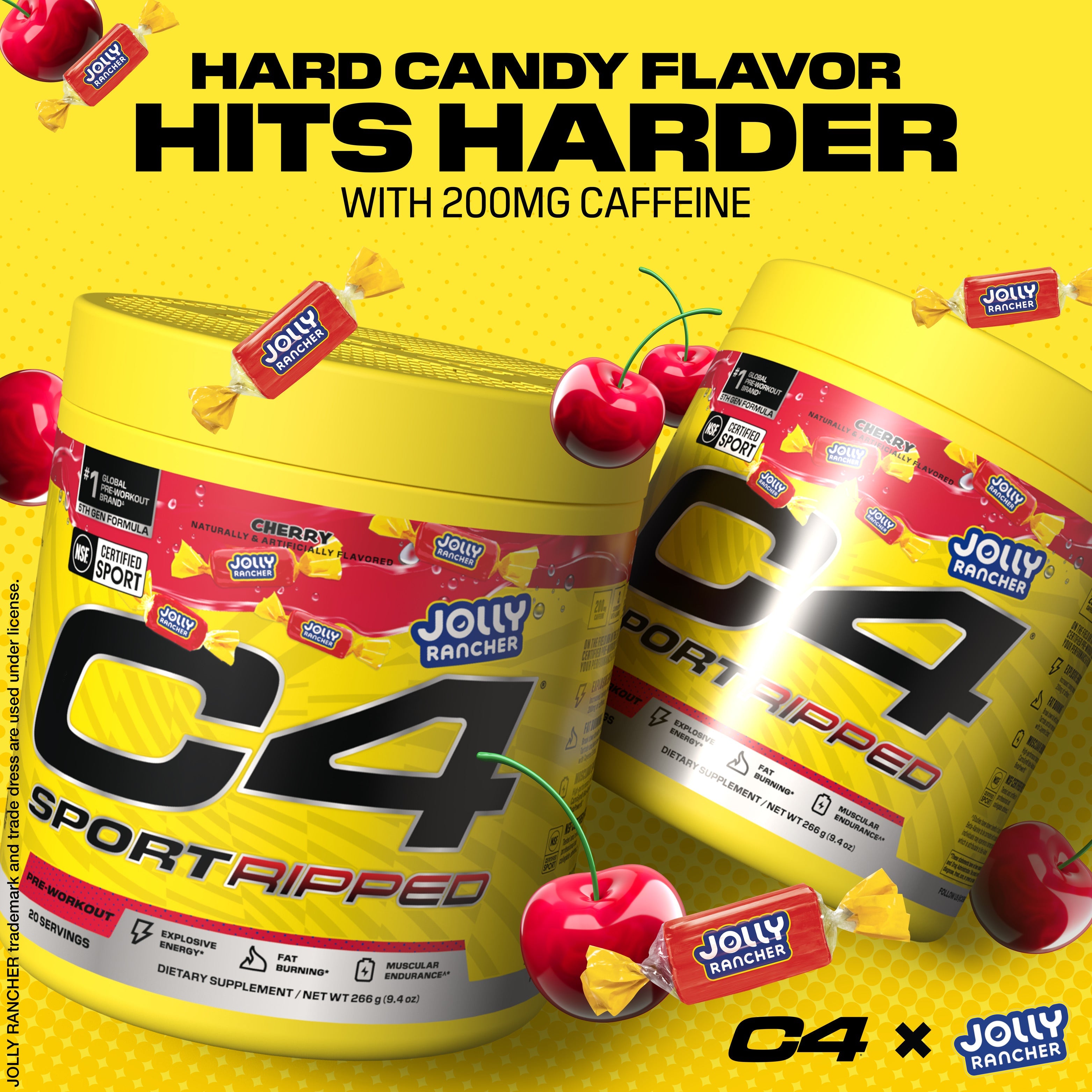 C4 Sport Ripped™ x JOLLY RANCHER Pre-Workout
