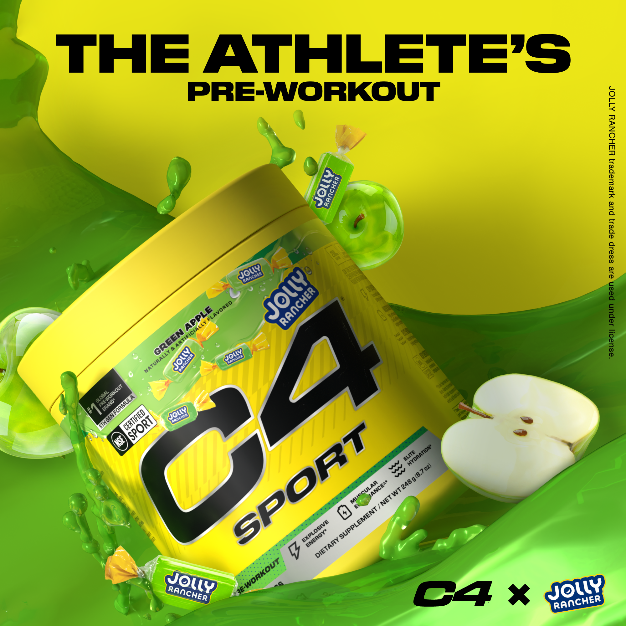 C4 Sport® x JOLLY RANCHER Pre-Workout