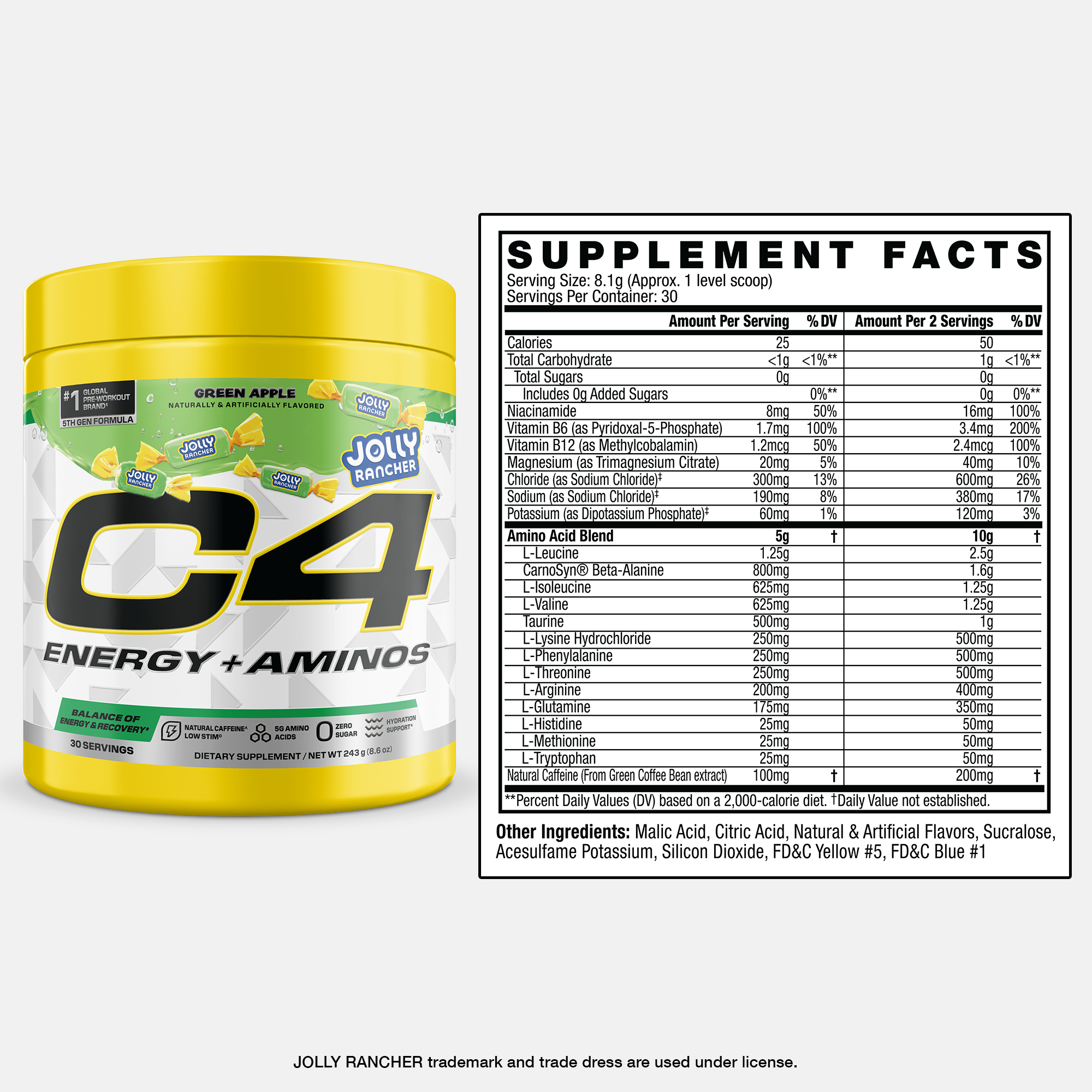 C4 Energy + Aminos JOLLY RANCHER