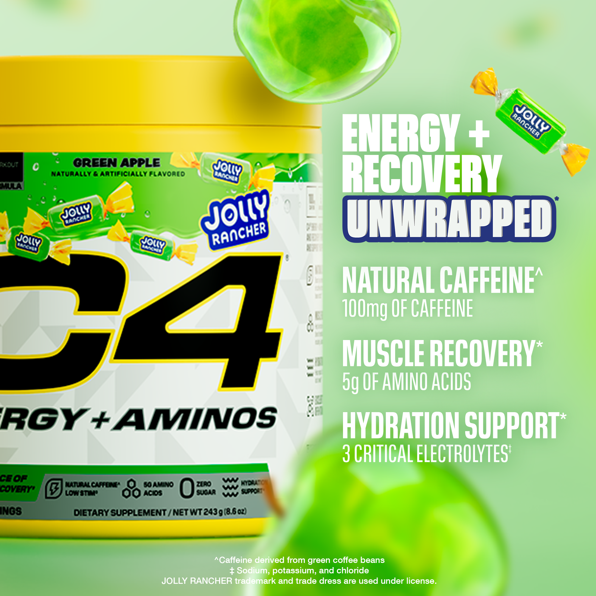 C4 Energy + Aminos JOLLY RANCHER