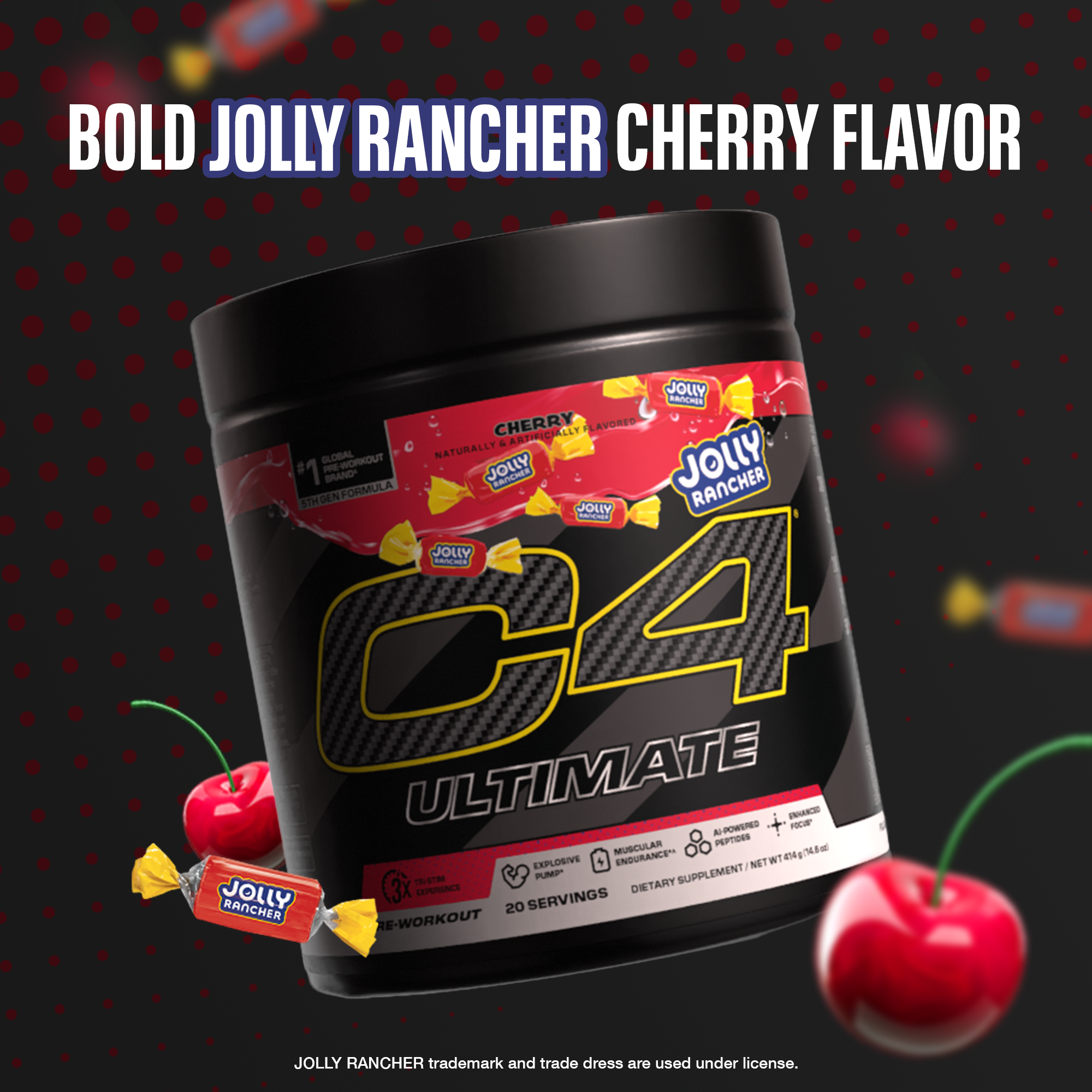 C4 Ultimate x JOLLY RANCHER Pre-Workout