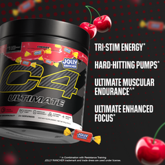 C4 Ultimate x JOLLY RANCHER Pre-Workout
