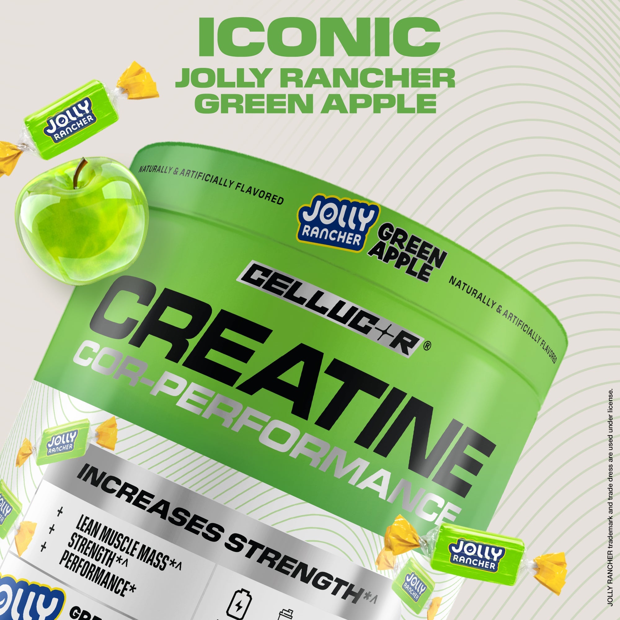 Cellucor® Jolly Rancher Flavored Cor-Performance® Creatine Powder