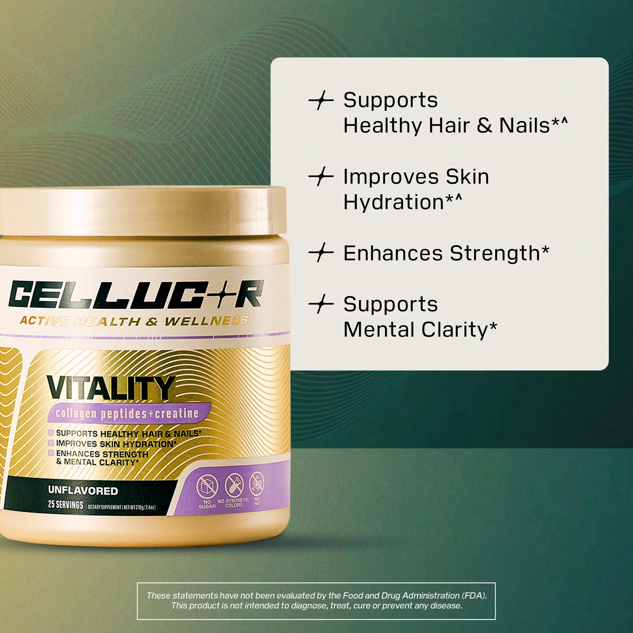 Cellucor® Vitality Creatine Powder with Collagen Peptides