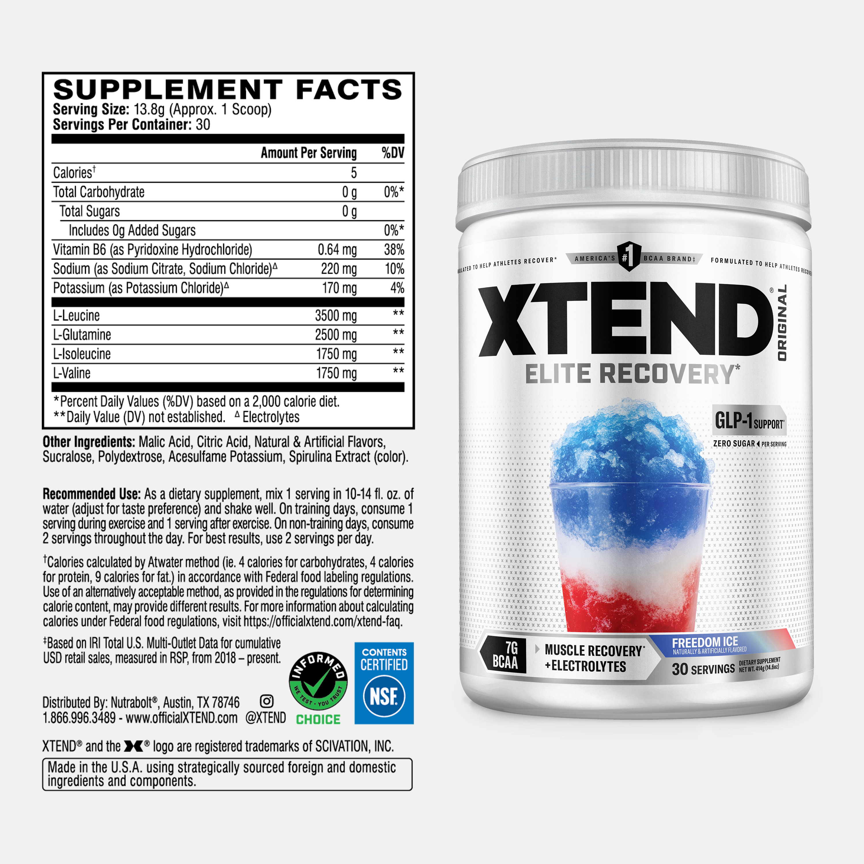 XTEND® Original BCAA Powder