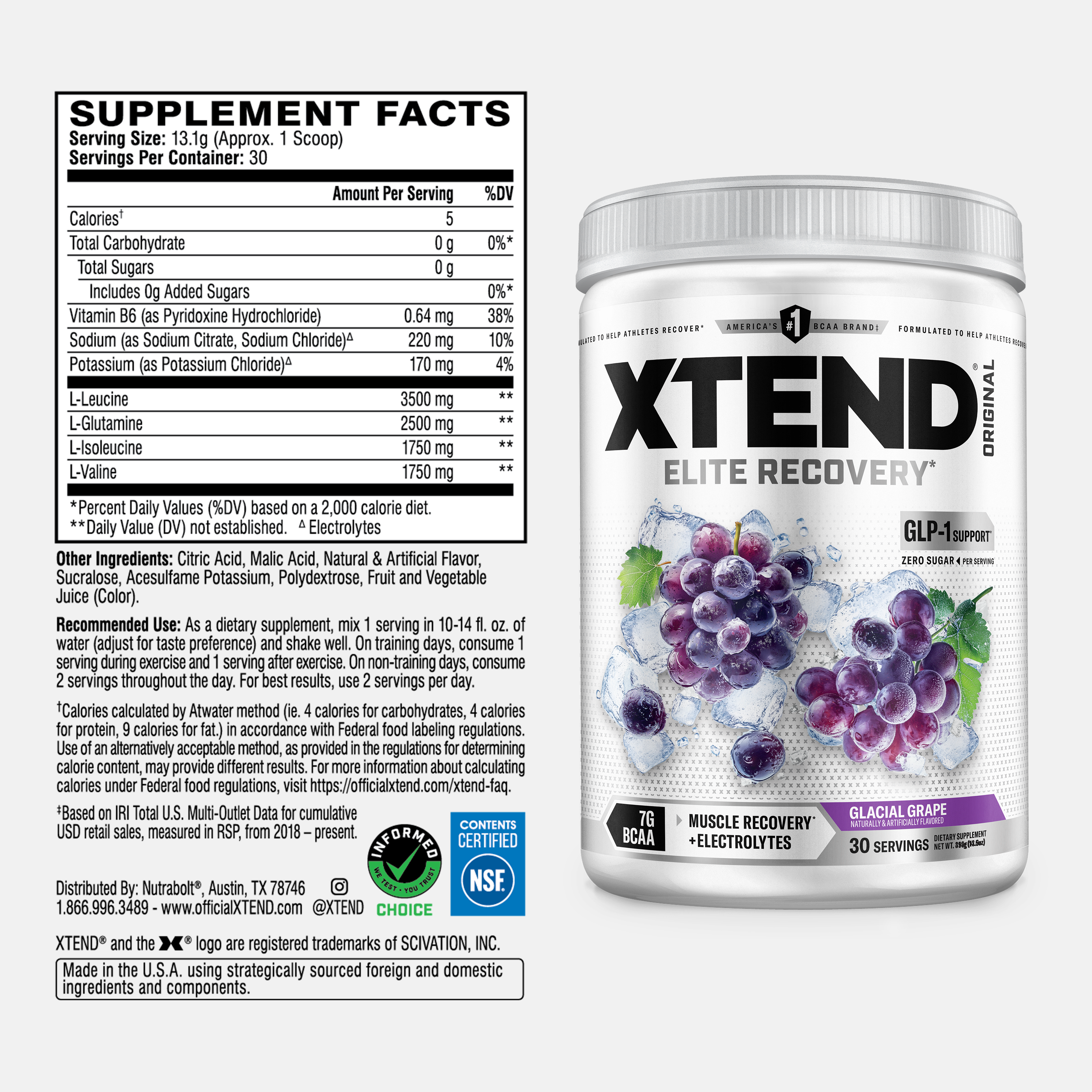 XTEND® Original BCAA Powder