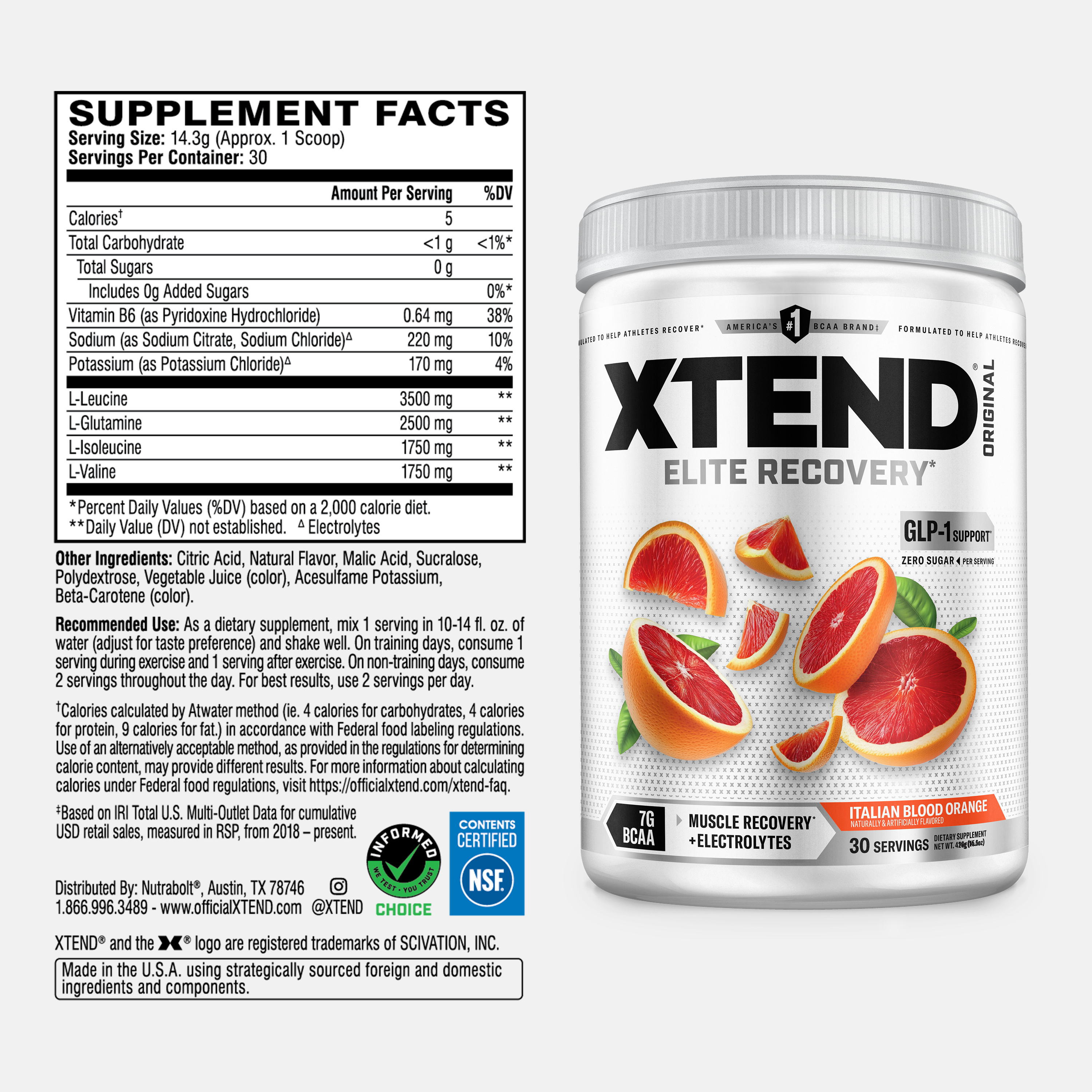 XTEND® Original BCAA Powder