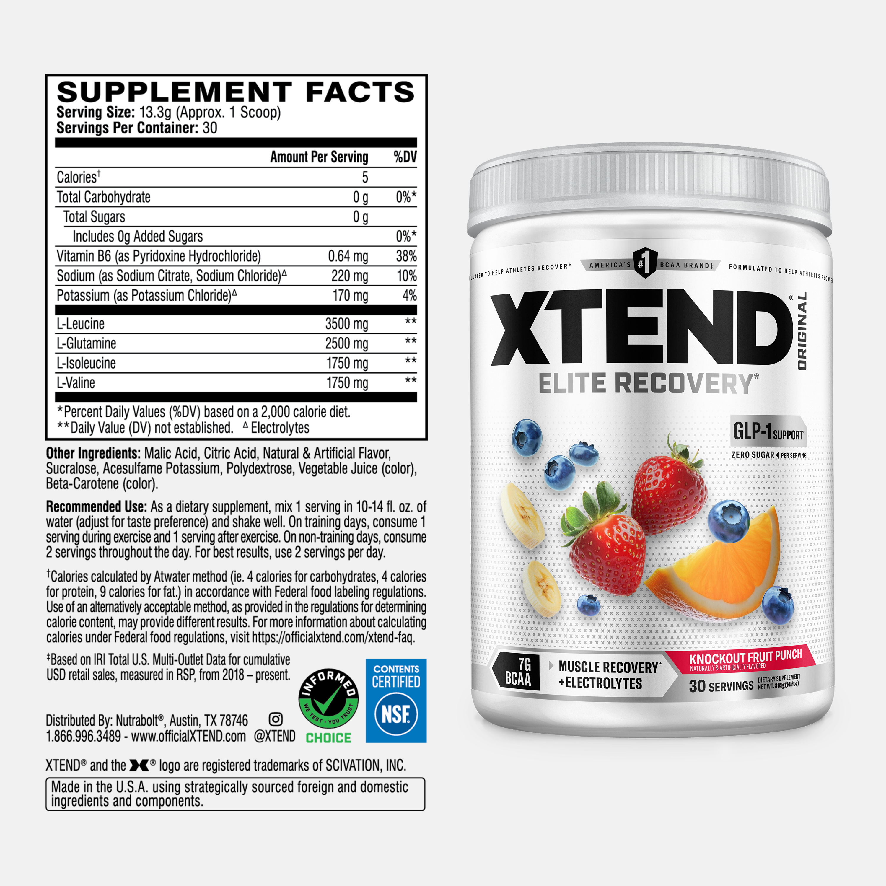 XTEND® Original BCAA Powder