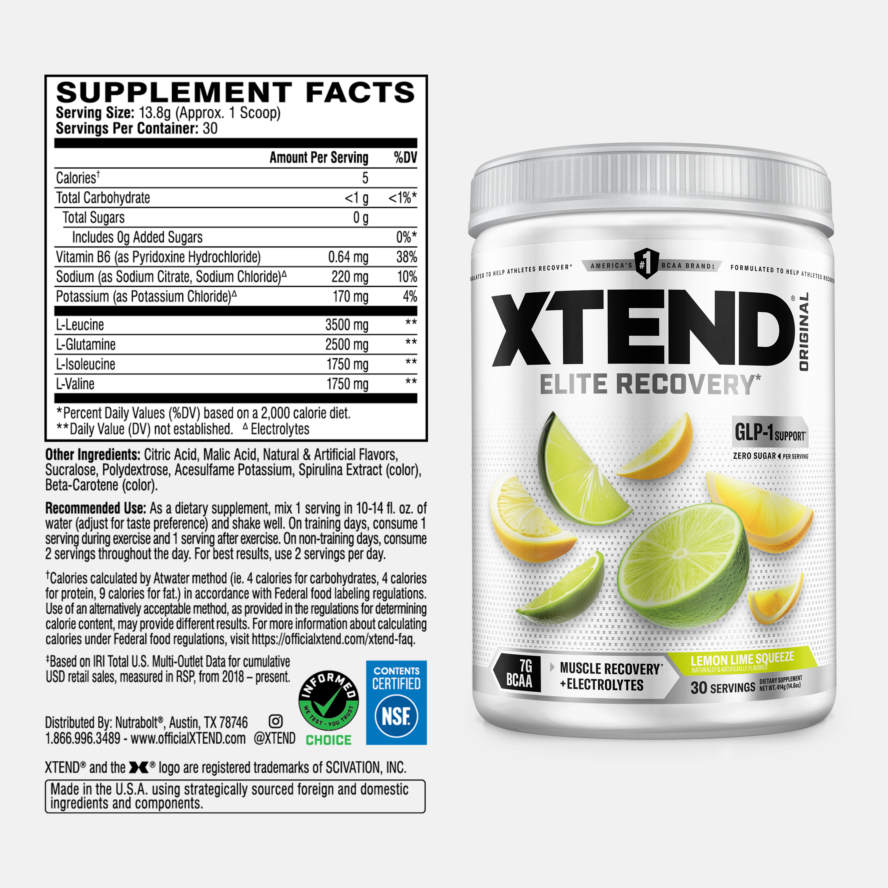 XTEND® Original BCAA Powder