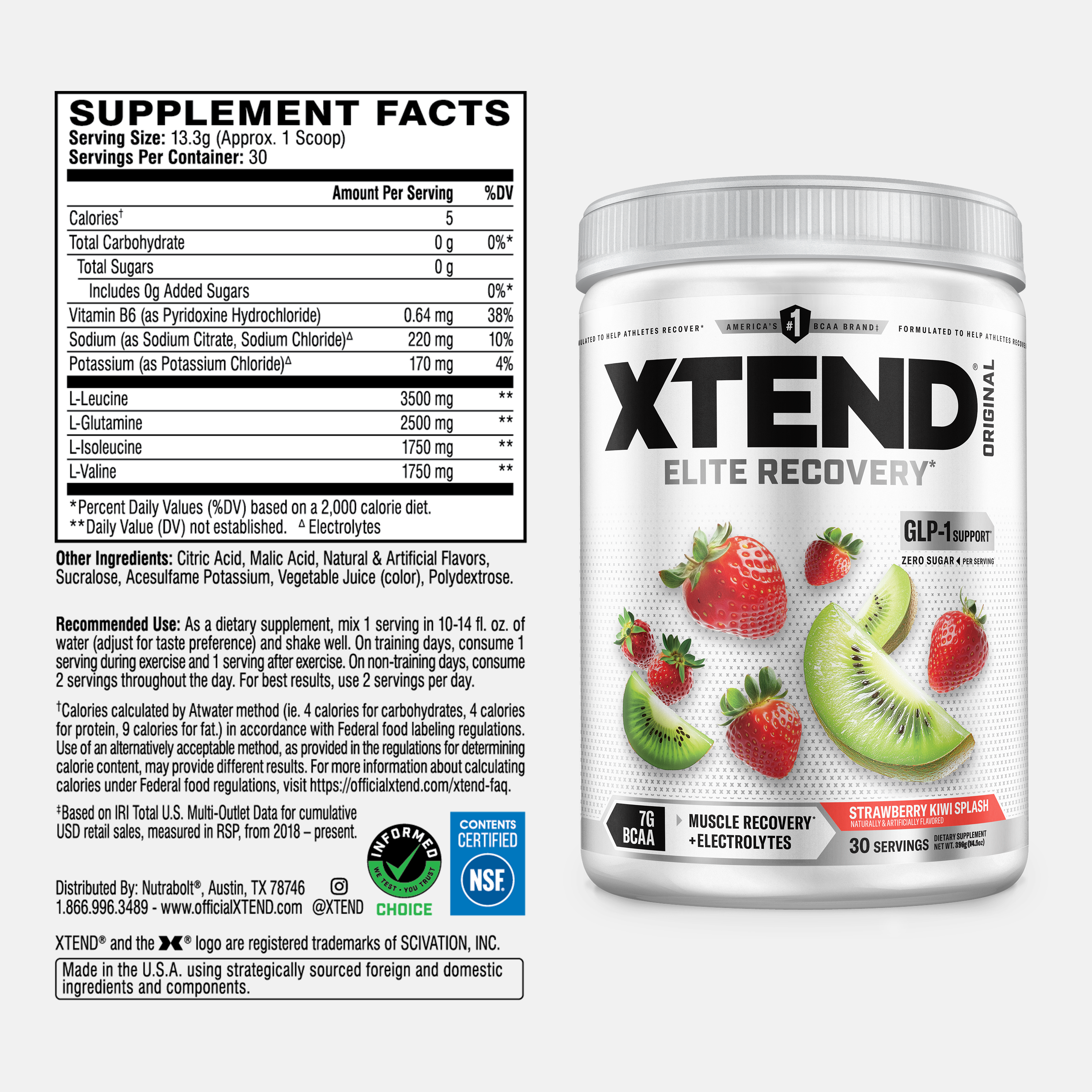 XTEND® Original BCAA Powder