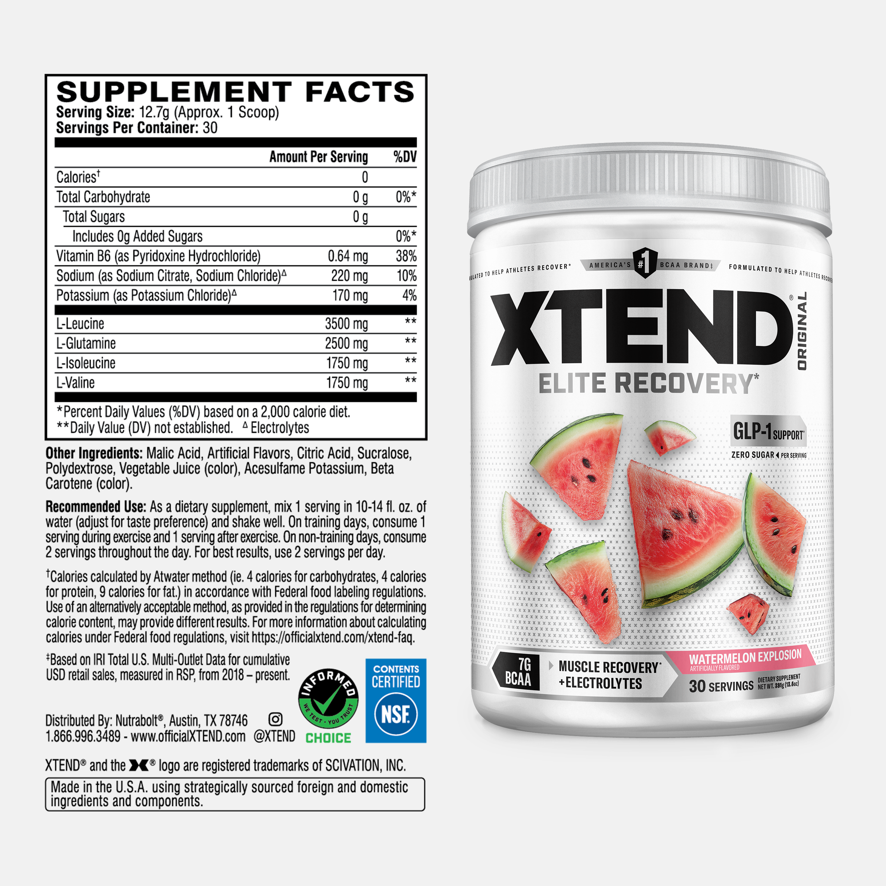 XTEND® Original BCAA Powder