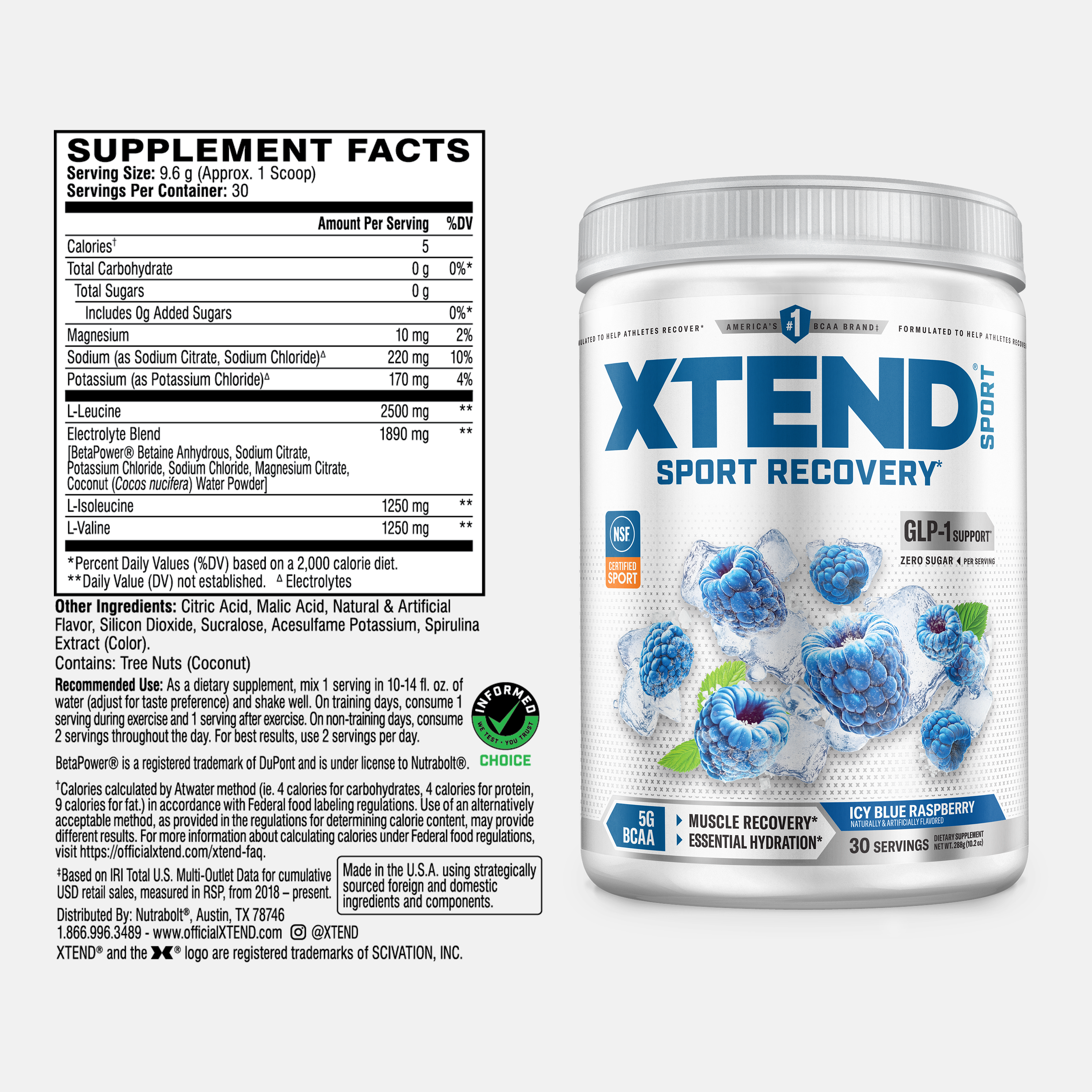 XTEND Sport BCAA Powder