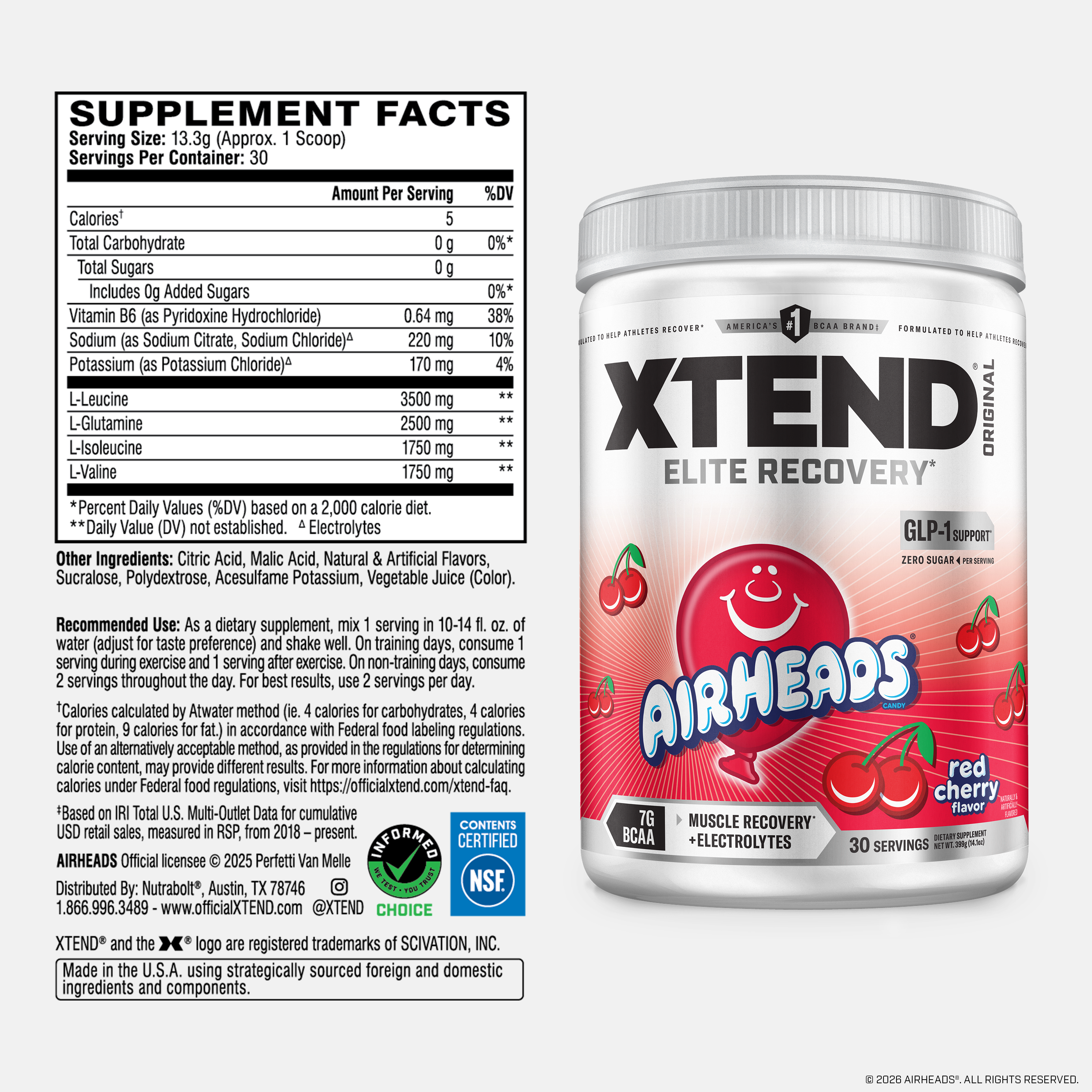 XTEND® X Airheads® Candy