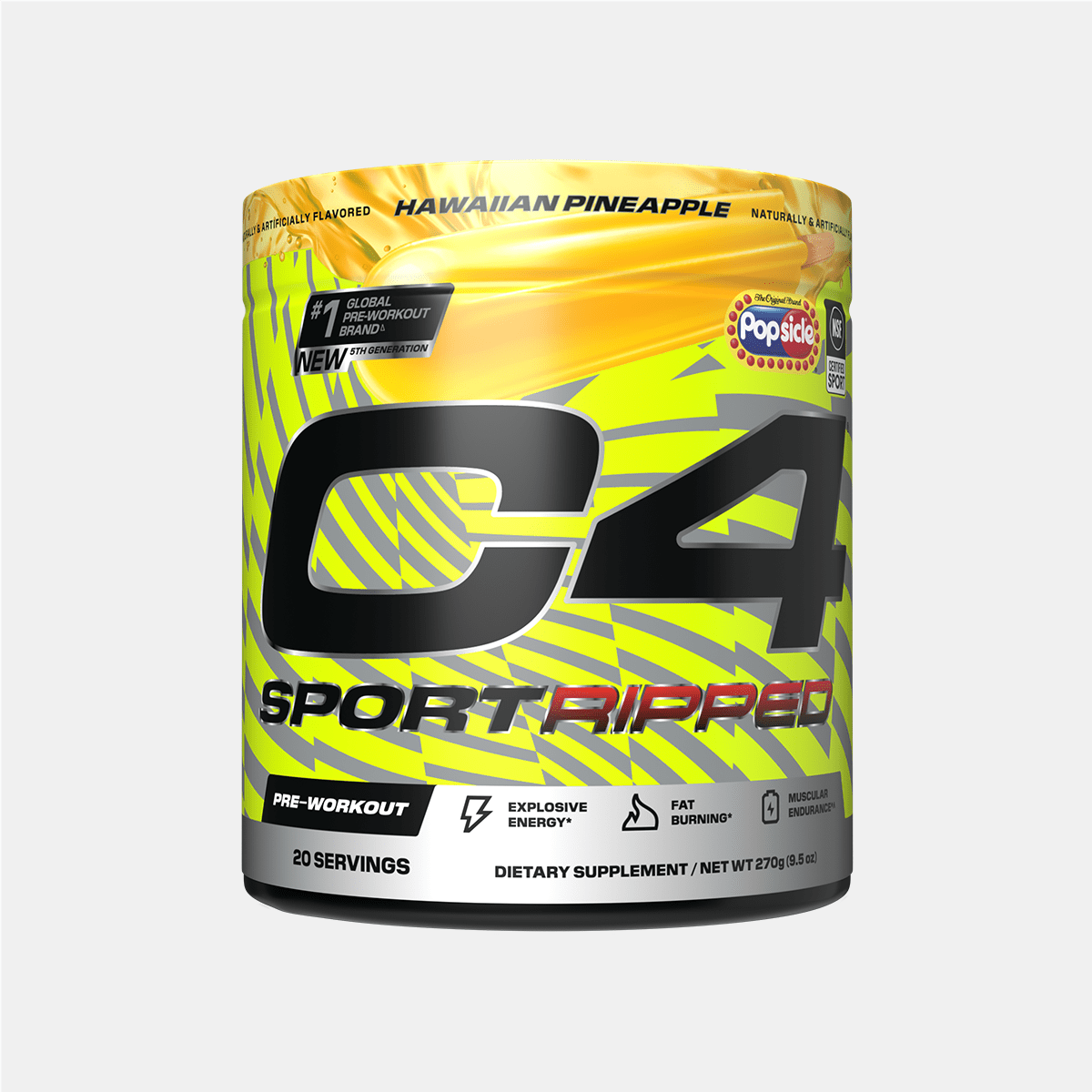 C4 Sport Ripped™ x Popsicle Pre-Workout